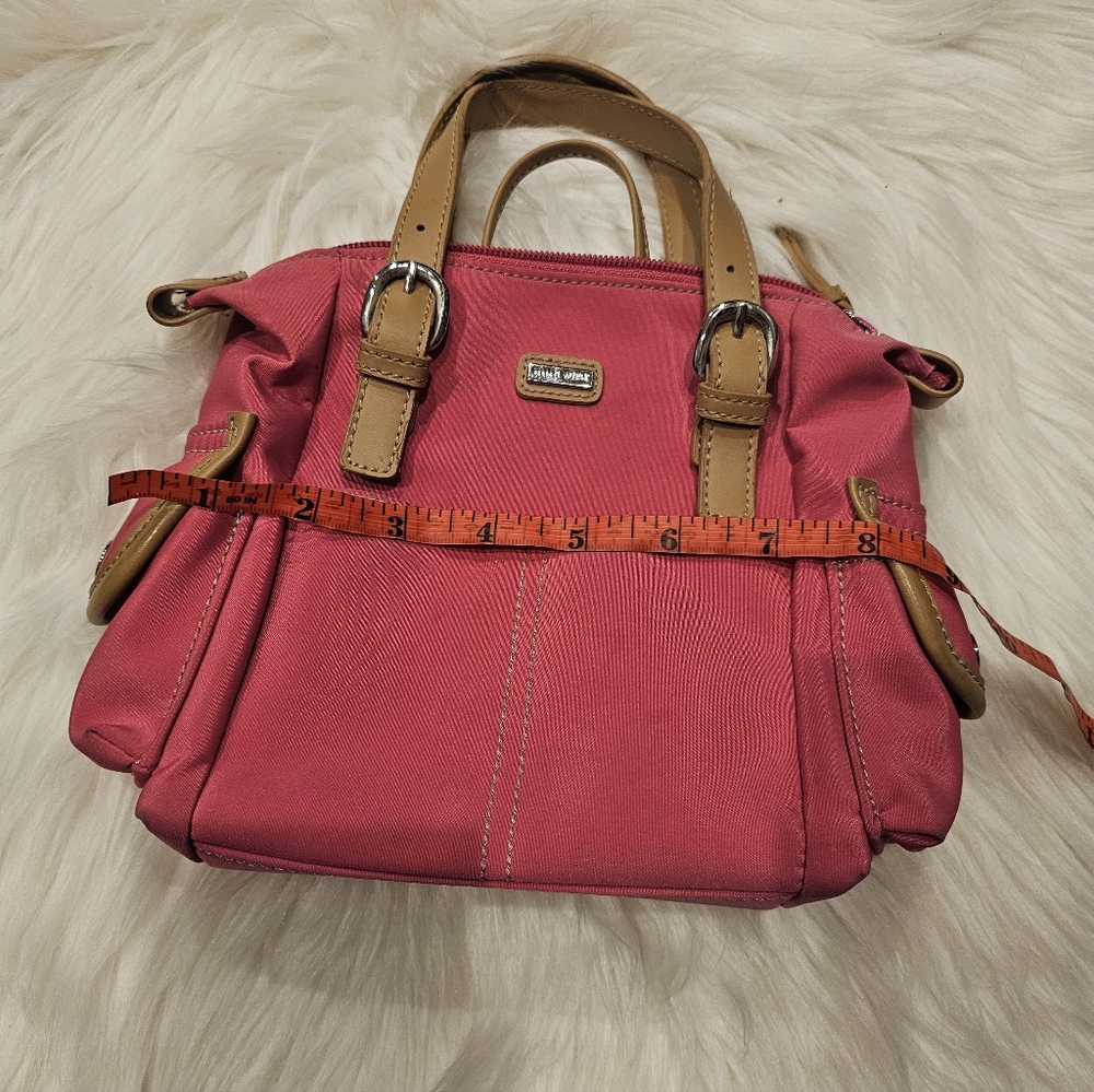 Vintage Pink Nylon Mini Handbag - Picture 14 of 16